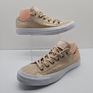 Converse Chuck Taylor All Star Ox Women's Shoes Dust Pink-White Sz 8